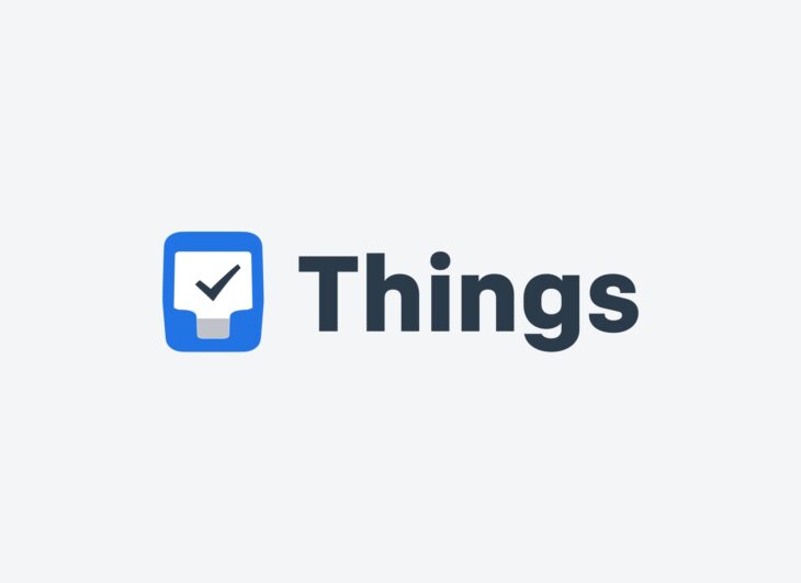 Logo von Things 3 mit dem Schriftzug der App